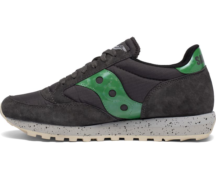 Saucony Jazz 81 Women's Originals Black / Green | Canada 033UZGT